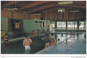 LAKELSE HOTSPRINGS, British Columbia, Canada, 1940-1960´s; Indoor Pool