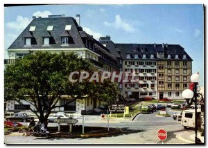 Modern Postcard Blonville sur Mer Its magnificent Grand Hotel by the sea