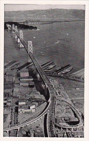 California San Francisco View Of The San Francisco Oakland Bay Bridge From Sa...