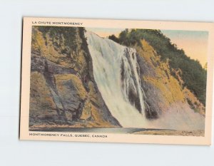 Postcard Montmorency Falls, Quebec City, Canada