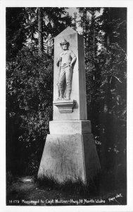 Postcard RPPC Idaho North Monument Captain Mullan Ross Hall 23-3558