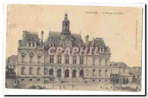 Vannes Old Postcard L & # City 39hotel