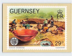 Postcard Archaeology, 29P Commemorative Stamp, British Crown Dependencies