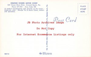 FL, Ormond Beach, Florida, Ormond Shores Motor Court Motel, DP No 98277-B