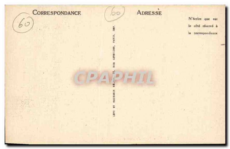 Old Postcard Compiegne Tour Jeanne d'Arc