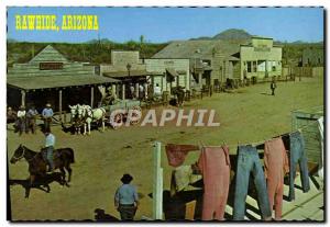 Modern Postcard Wild West Cowboy Rawhide Arizona