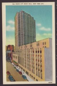 Radio City Music Hall,New York,NY Postcard 