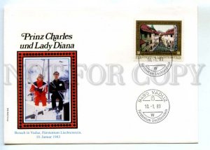 486494 1983 Liechtenstein Prince Charles Lady Diana at ski resort cancellation