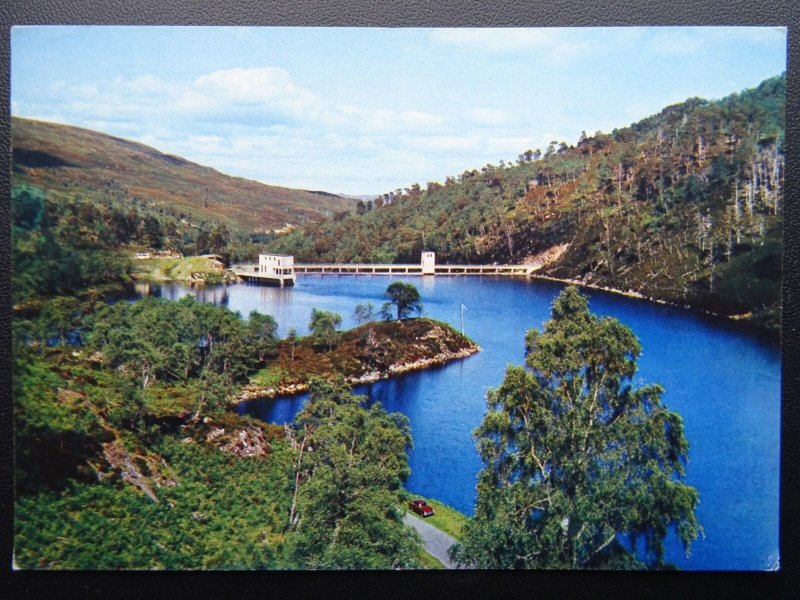 Scotland LOCH BENEVEIAN POWER DAM Glen Affric - Old Postcard