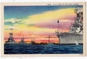 US Fleet, San Diego Harbor CA