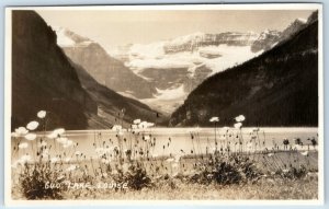 c1950s Banff National Park, Alberta, CAN Lake Louise RPPC Real Photo Harmon A131