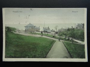 Glamorgan PENARTH Alexandra Park & Bandstand c1904 Postcard by Stewart & Woolf