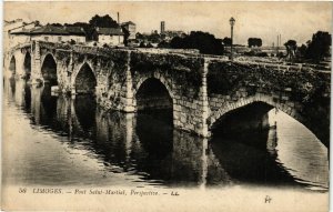 CPA LIMOGES - Pont St-Matial Perspective (390695) 