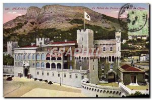 Old Postcard Monaco The Prince's Palace and the Dog Tete