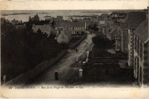 CPA TREBEURDEN Rue de la Plage de Trozoul (1295169)