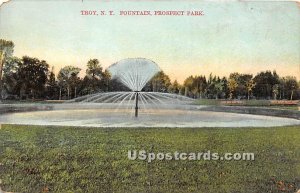 Fountain, Prospect Park - Troy, New York