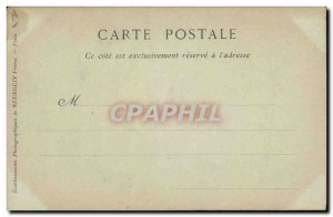 Old Postcard Folklore Young woman