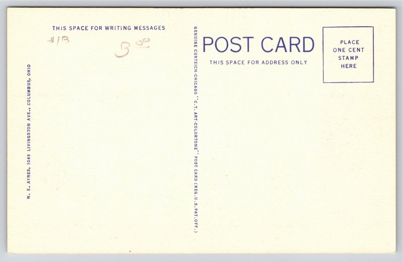 Columbus Ohio~Air View State Penitentiary~Vintage Postcard