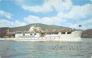 MV Ticonderoga Lake George, NY Ship 1953 