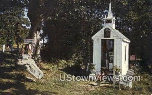 Smallest Church in the World in Wiscasset, Maine