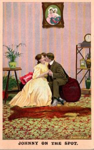 Romantic Couple Johnny On The Spot 1908