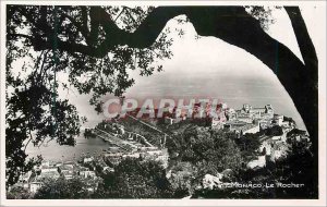 Monaco Modern Postcard The rock