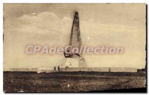 Postcard Old Etretat Seine Inf Monument Nungesser and Coli