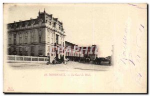 Bordeaux - South Station - Old Postcard