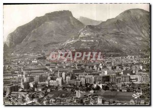 Modern Postcard Belles French Alps Grenoble view taken by the Neran and Chart...