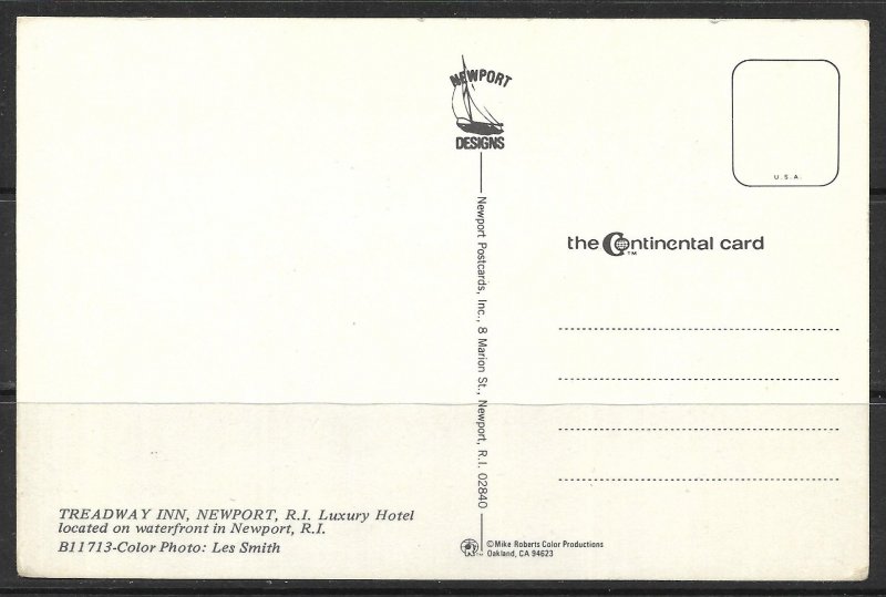 Rhode Island, Newport - Treadway Inn - [RI-058X]