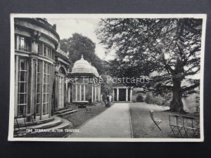 Staffordshire ALTON TOWERS The Terrace - Old Postcard