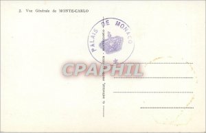 Modern Postcard View g�n�rale MONTE CARLO
