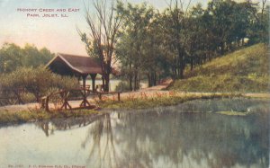 Joliet Illinois Hickory Creek & East Park  Postcard Unused