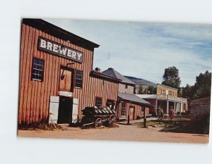 Postcard Brewery Virginia City Montana USA