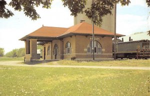 Baldwin ??? Midland railroad station Baldwin City Kansas  