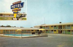 CONWAY, AR Arkansas  TOWNHOUSE MOTEL~Pool   Roadside c1950's Chrome Postcard