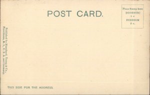 Woonsocket RI Nourse Mill c1910 Postcard