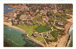 RI - Watch Hill. Aerial View of Elegant Summer Homes  (chipping)