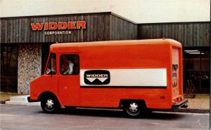 Widder Corporation Service Delivery Truck Naugatuck CT Vintage Postcard R16