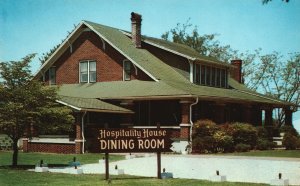 Vintage Postcard Hospitality House Dining Room Monte Plaza Motel Huntsville AL