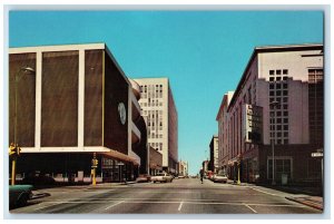 c1950's The Atlantic National Bank, Hogan Street, Jacksonville FL Postcard 