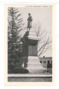 NH - Chester. Civil War Memorial