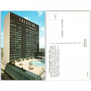 Postcard Sheraton-Columbus Motor Hotel Ohio Architecture