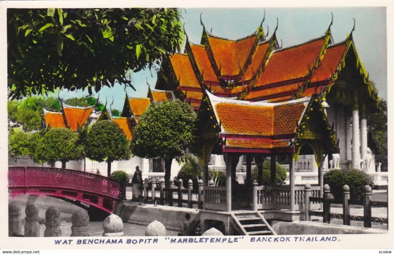 RP: Wat Benchama Bopitr Marbletemple , BANGKOK , Thailand , 30-40s