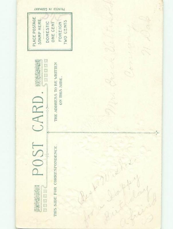 Divided-Back BEAUTIFUL FLOWERS SCENE Great Postcard AA3899