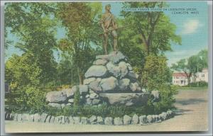 Capt Parker Statue, Lexington Mass