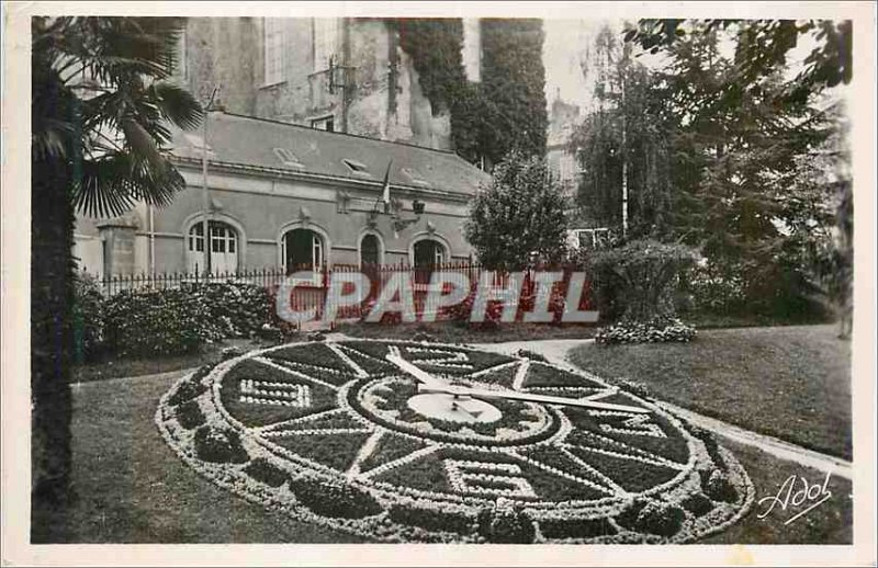 Modern Postcard Le Mans Sarthe The Floral Clock