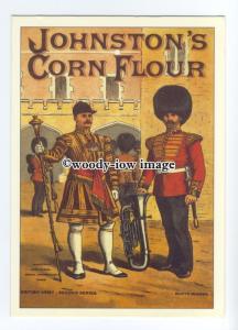 ad0631 - Johnston's Corn Flour- Scots Guards - Modern Advert Postcard