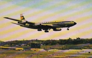 Lufthansa German Airlines Boeing 707-330C At Boeing Field Seattle Washington