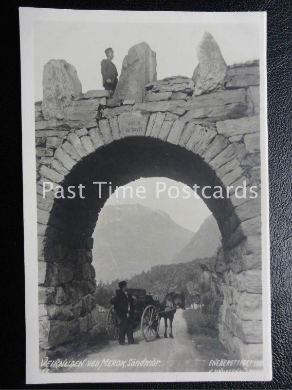 c1920's RP - Veiknuden Ved Merok, Sandmor (407m. oy havet) - Norway